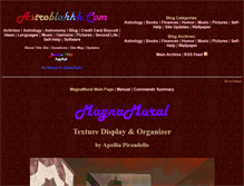 Tablet Screenshot of magnamural.astroblahhh.com